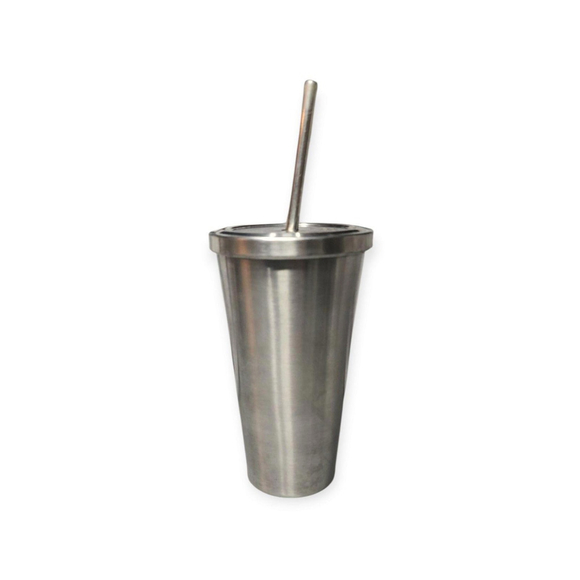 Starbucks Stainless Steel 16oz Reusable Tumbler with Straw - Silver - Picture 2 of 4
